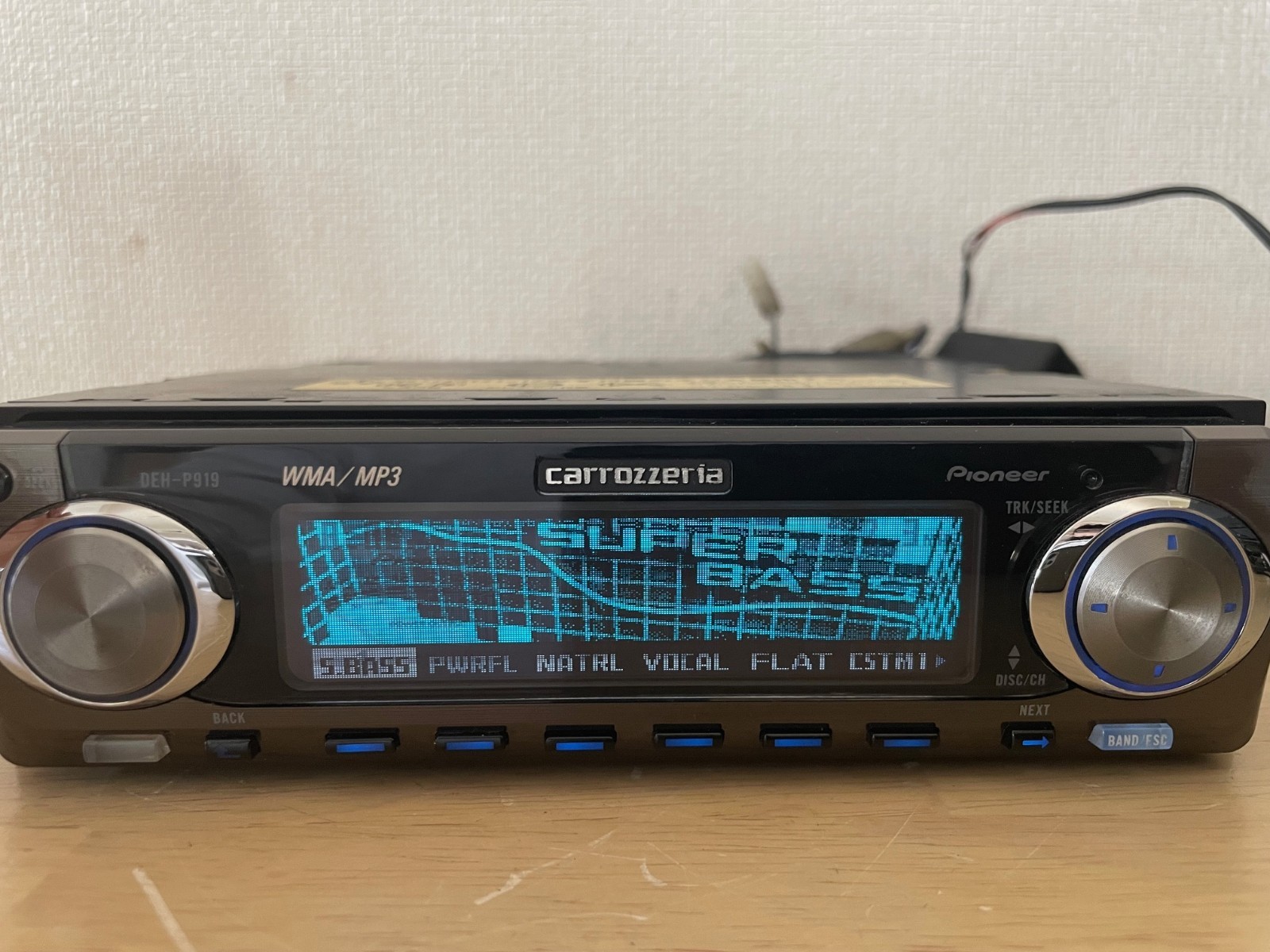 Pioneer Carrozzeria DEH-P919 1Din Car Audio CD Bluetooth Player Concert Hall