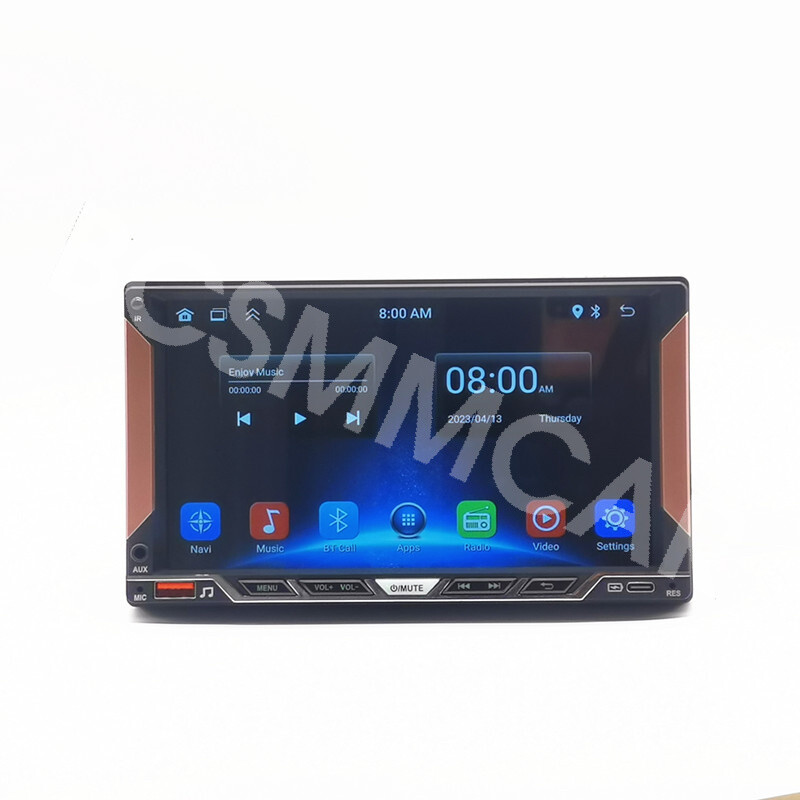 7 inch 2Din Car Multimedia MP5 Player GPS WiFi For CarPlay Android Auto FM AUX
