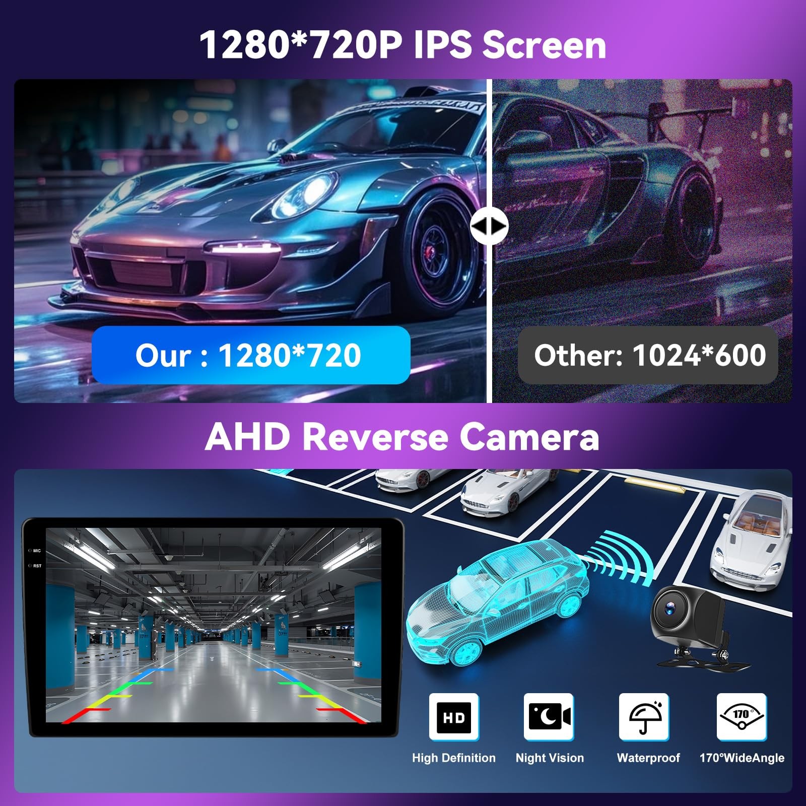Android 15 Car Radio for Hyundai Sonata 2015-2017, 9 Inch, Wireless CarPlay