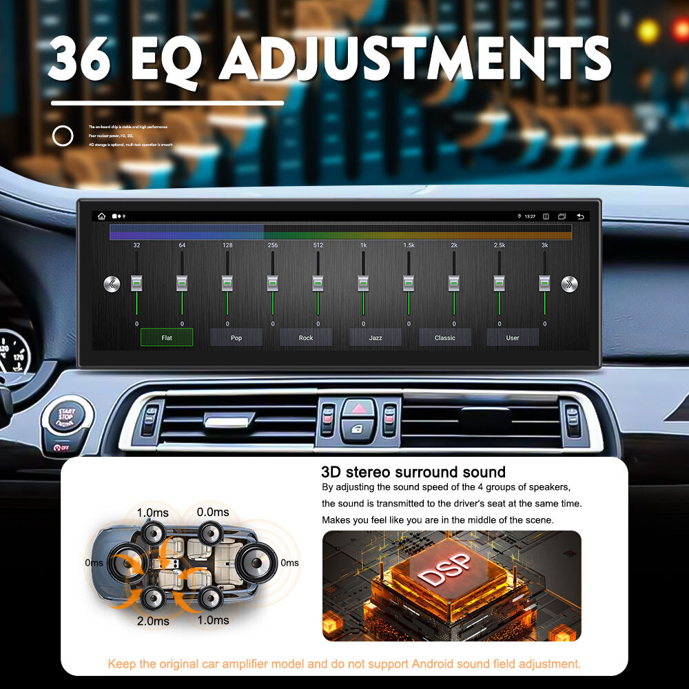 14.9 Inch For BMW 7 Series F01 F02 F04 2009-2015 Car Stereo Radio GPS Carplay BT