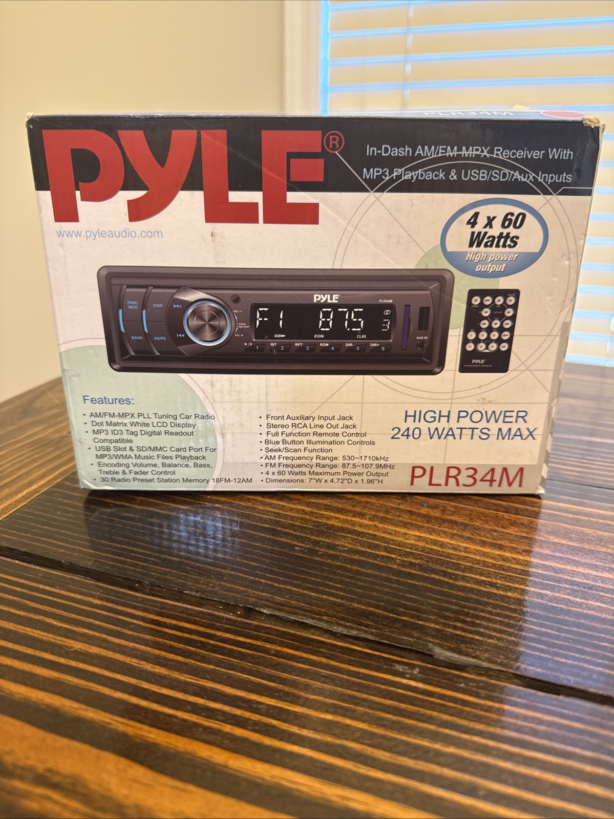 Pyle PLR34M USB/Flash Card In Dash Receiver