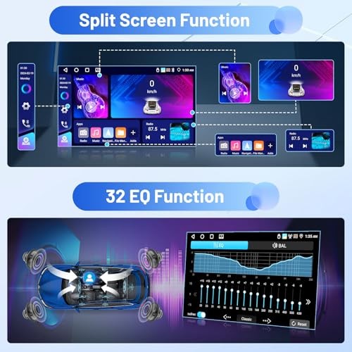 4G 64G Radio for Mazda 6 2007-2012 CarPlay Car Stereo Android 15 IPS 9″ 4+64G