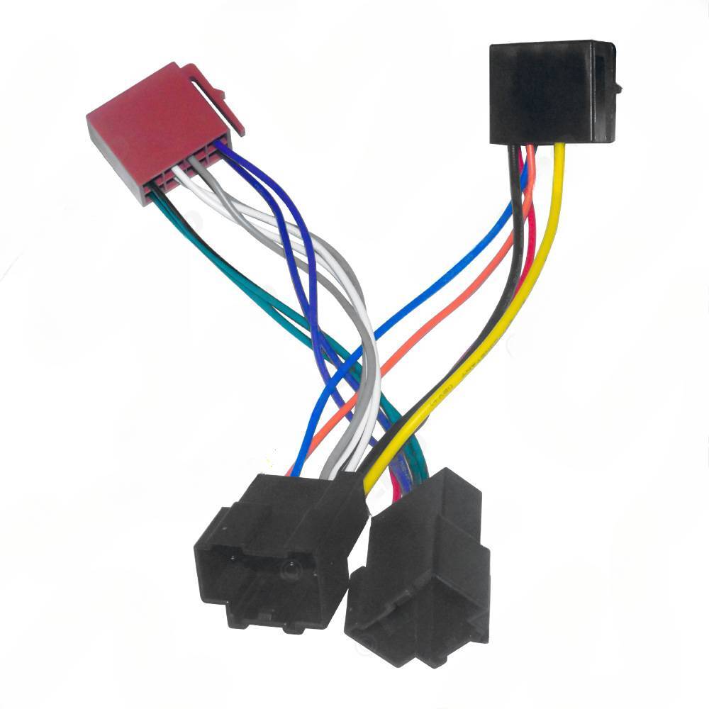 for Horton Chevrolet Opel female to male ISO adapter cable, DVD power cord
