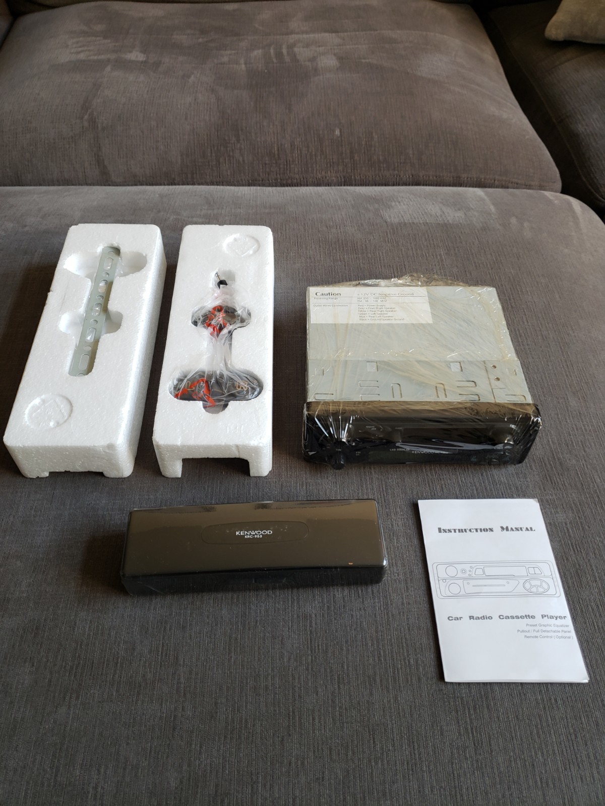 Vintage Kenwood Car Radio Cassette Player KRC-953 Remote Control – New!! No Box