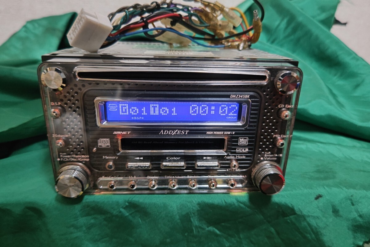 Clarion ADDZEST DMZ345BK CD / MD Player