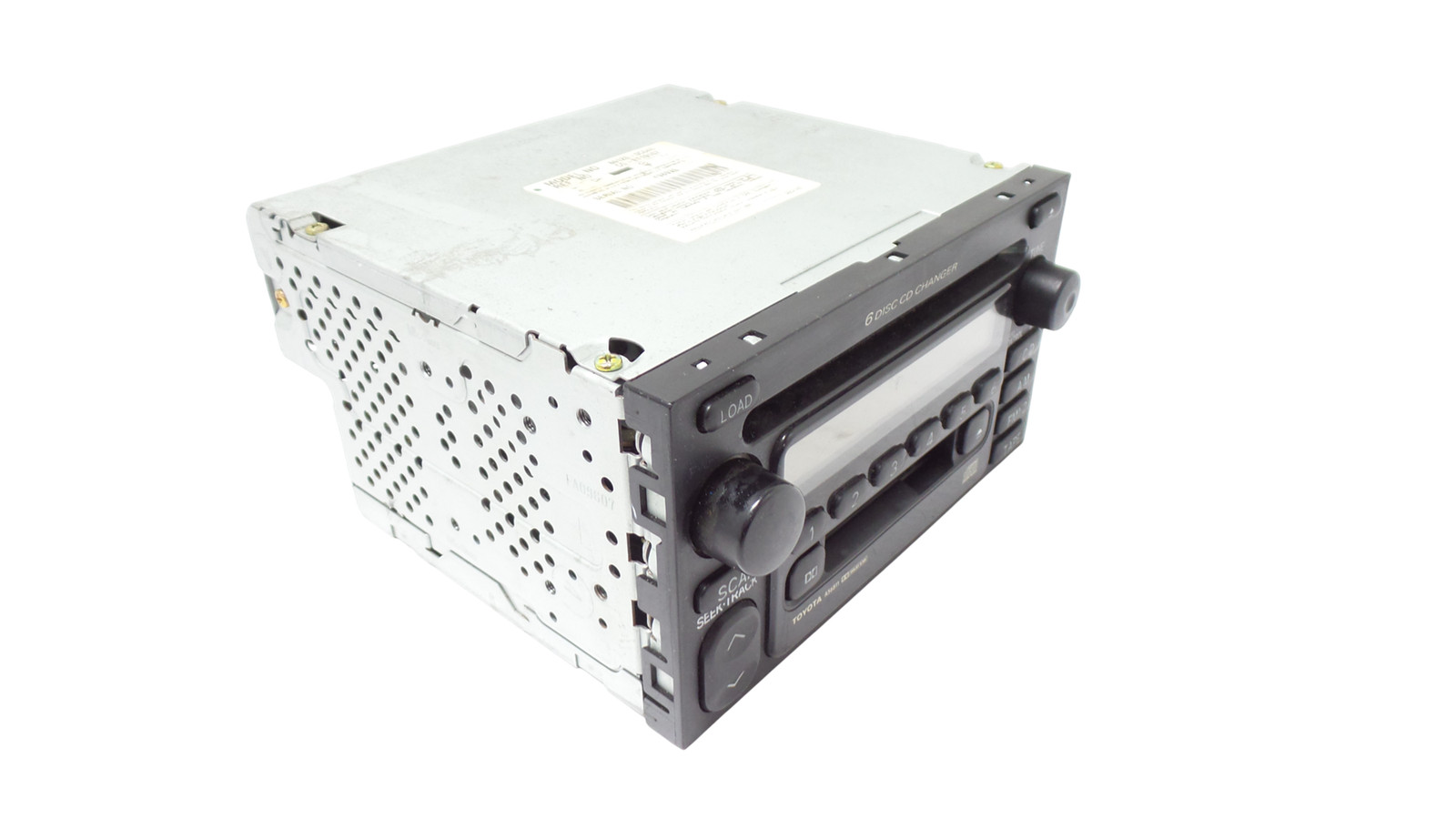 TOYOTA A56811 AM/FM Radio 6 DISC CD Changer Cassette Stereo 86120-0C040