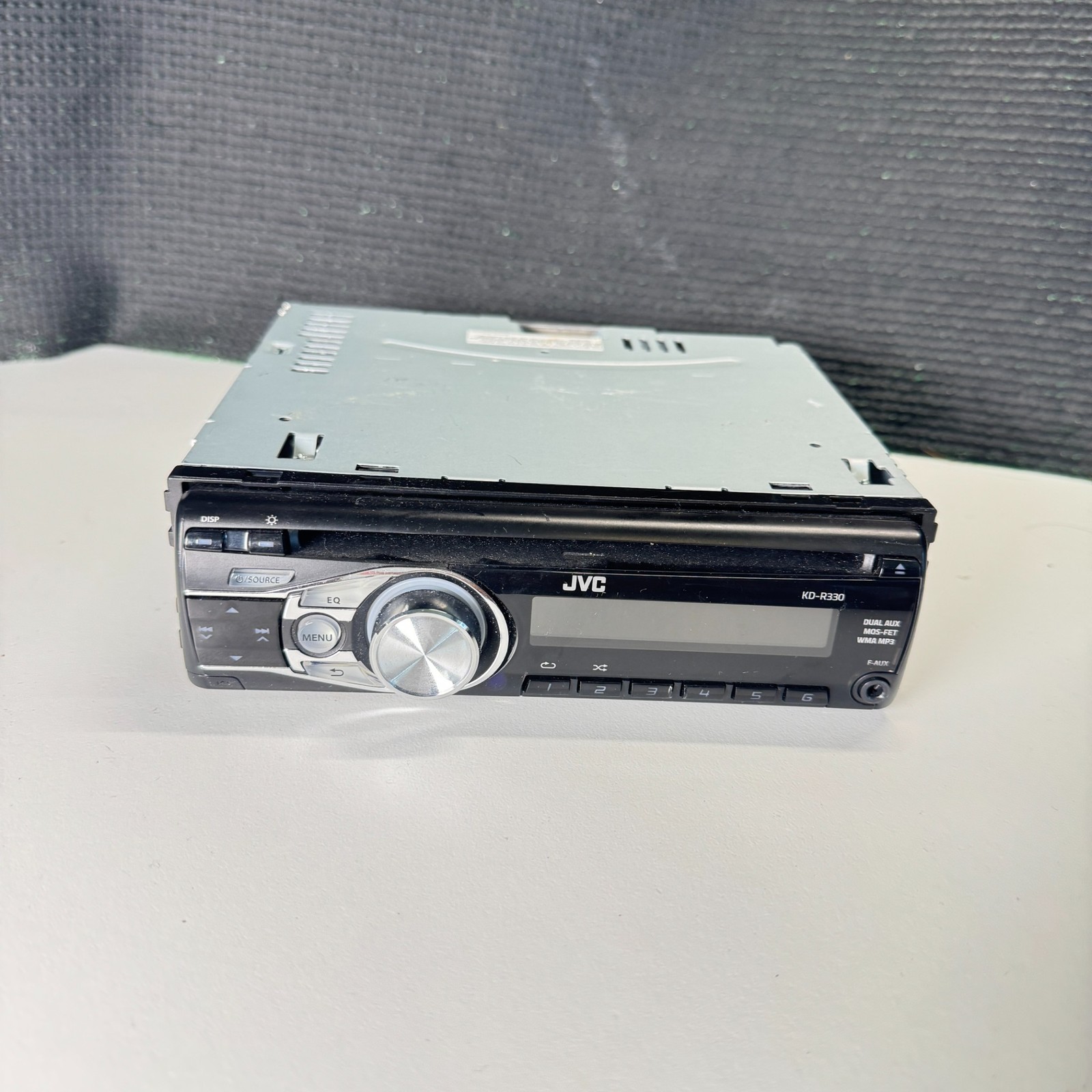 JVC KD-R330 MOSFET Amplifier 2-Channel AM/FM Tuner Car Stereo CD Receiver