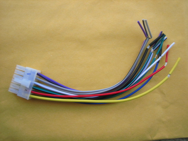 DUAL 12 PIN POWER PLUG Wire Harness for XDM17BT,XDM290BT,XD5210, XDM6220,XDM27BT