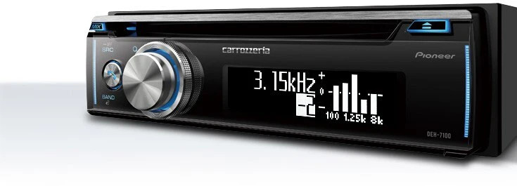 Carrozzeria Pioneer OEM Car Stereo DEH-7100 CD / USB / iPod / Bluetooth Support