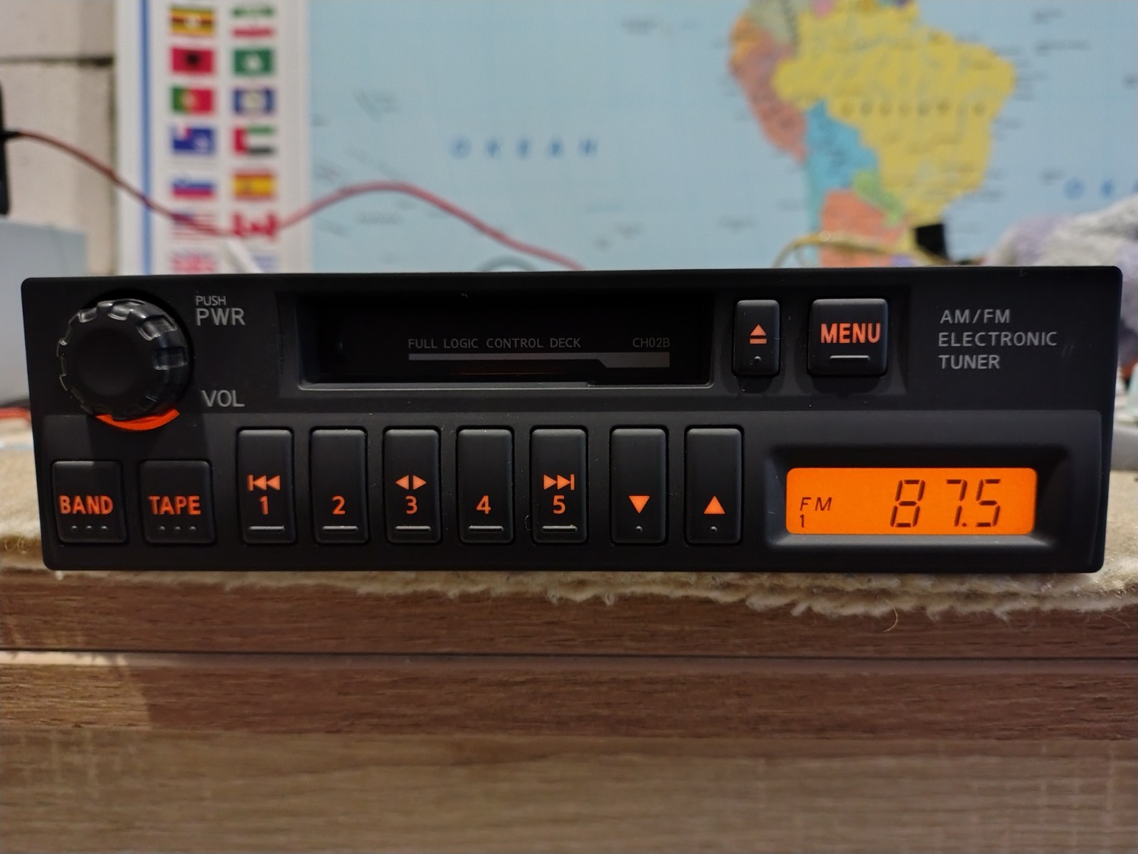 OEM Nissan Clarion PN-1757L Cassette Player In Dash Receiver Fully Working Great