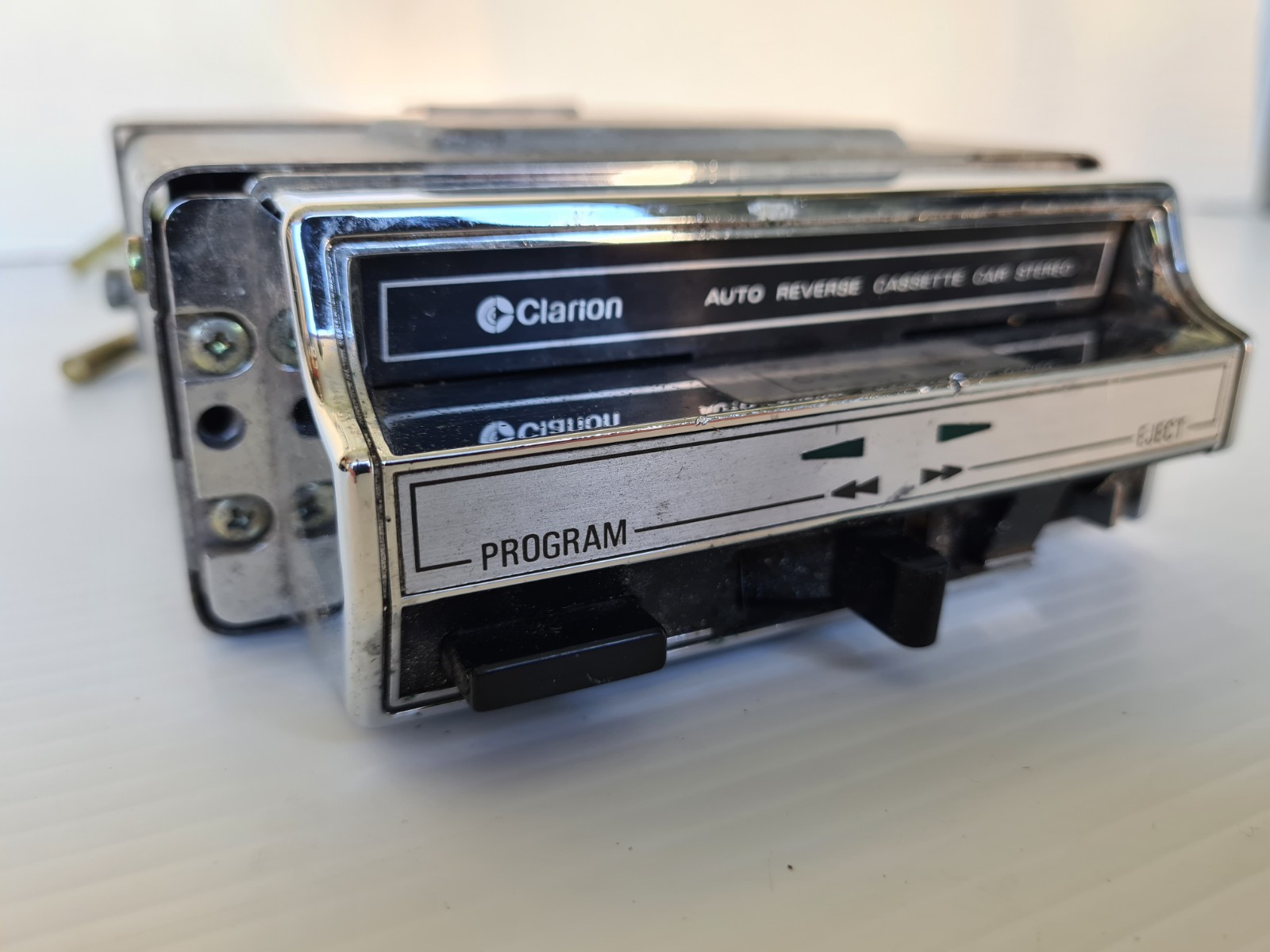 Genuine C210 Clarion Cassette Player Head Unit For Nissan Skyline PN-824E Datsun