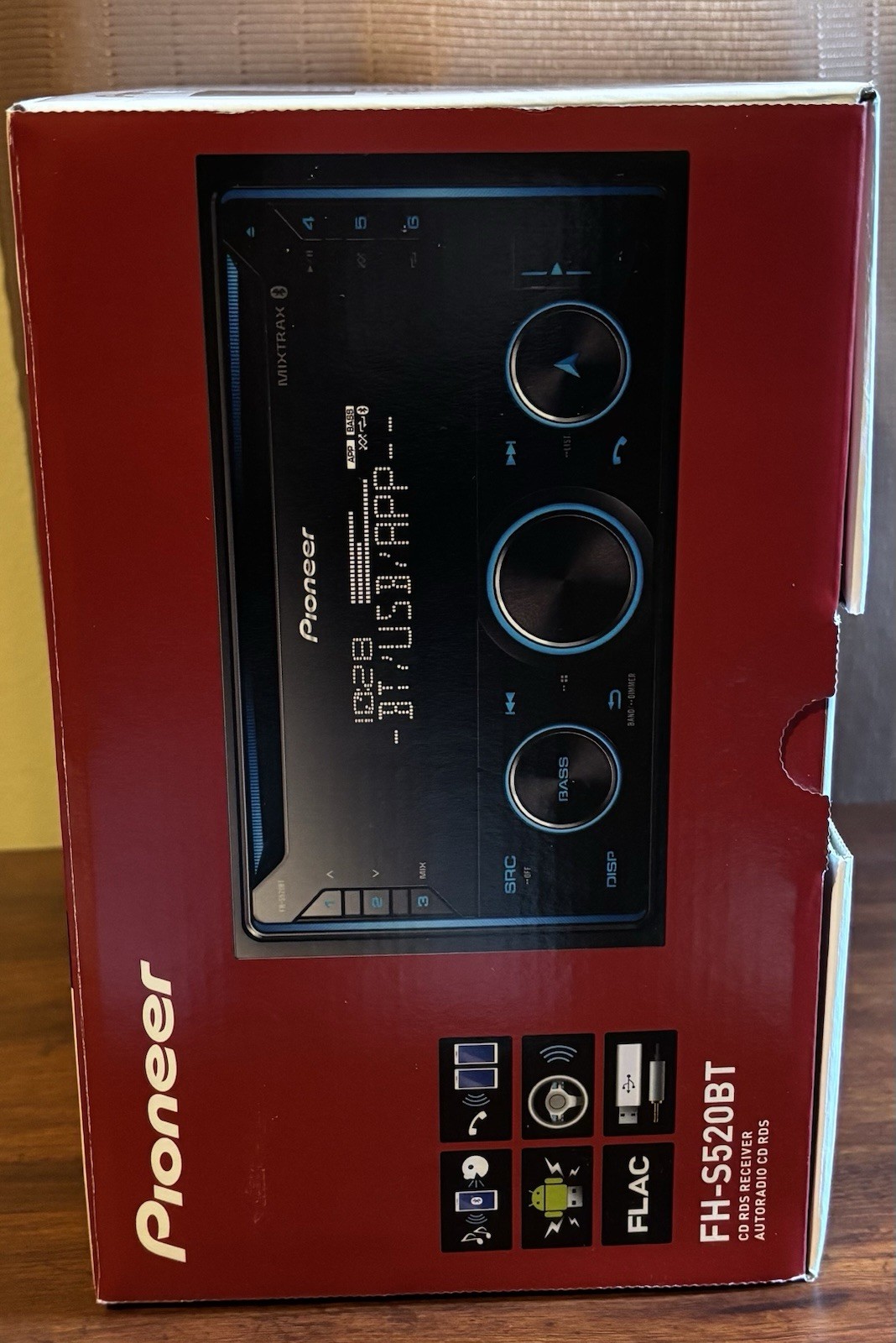 Pioneer FHS520BT Double DIN Car Stereo Receiver