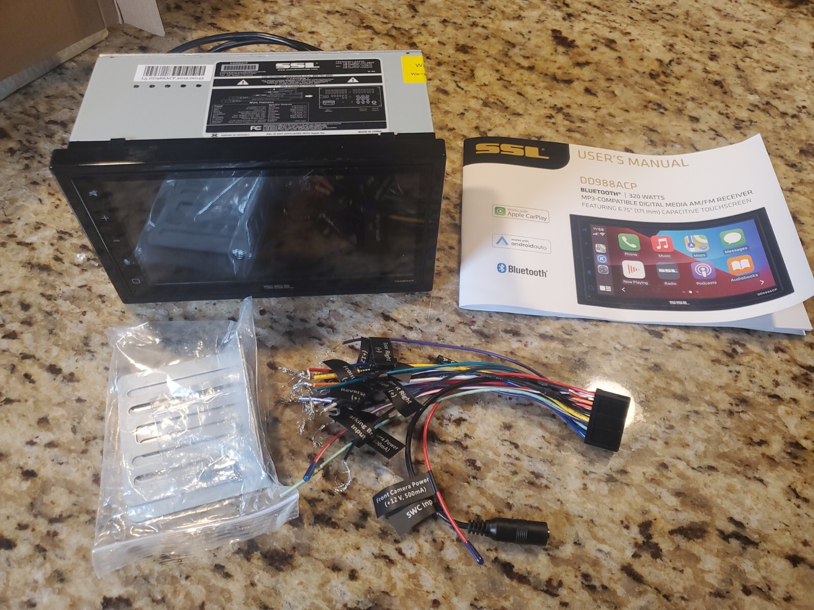 Sound Storm Laboratories DD988ACP Car Audio Stereo System