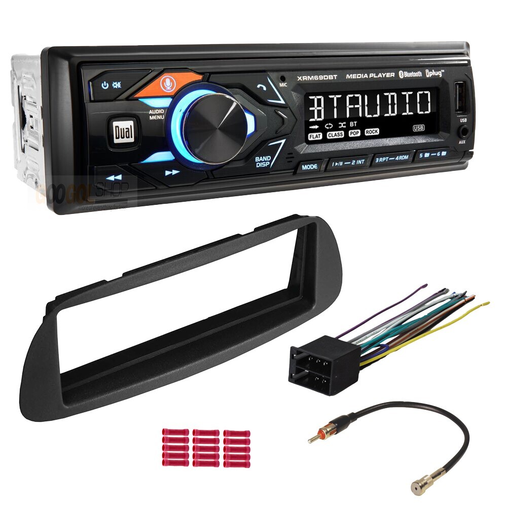 Dual XRM59BT Single DIN In-Dash Car Stereo Radio For 2003-2006 Dodge Sprinter