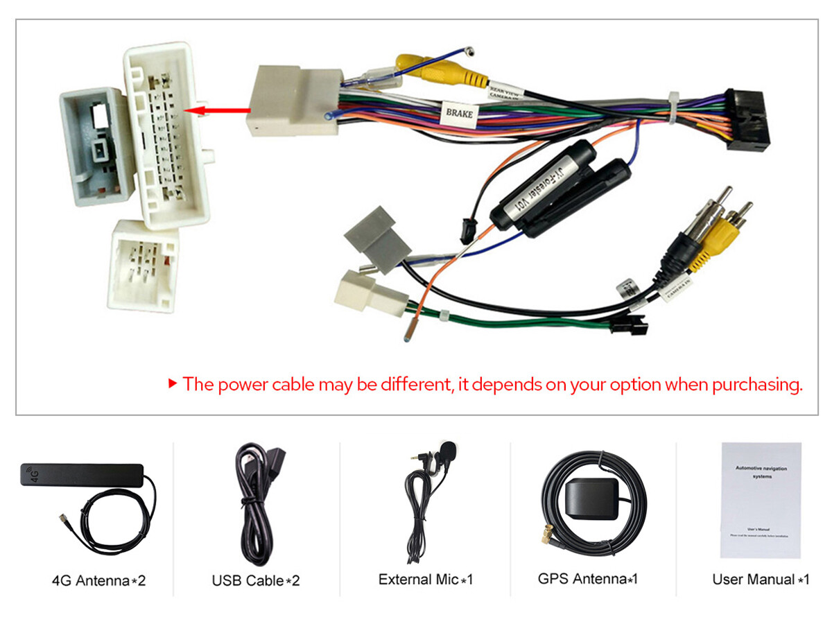 Plug and Play 10.1 Inch 1280X800 Touch Screen For Subaru Forester WRX 2008-2012