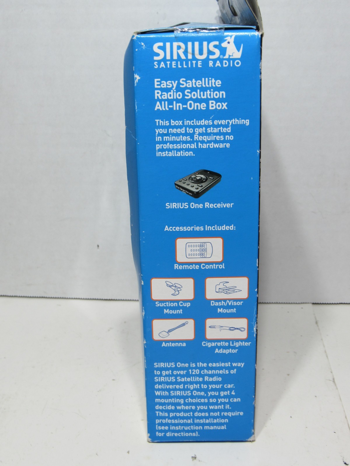 NEW Sirius One Satellite Radio System 2005 Car Kit Receiver Remote Sealed