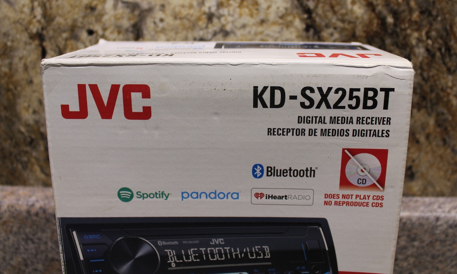 JVC KD-SX25BT Digital Media Receiver