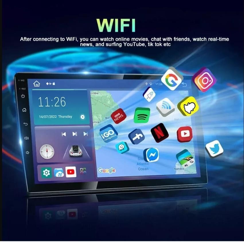 Car Radio Stereo Carplay for 2010-2015 Chevrolet Camaro 2+64G 9in Stereo Car Cam
