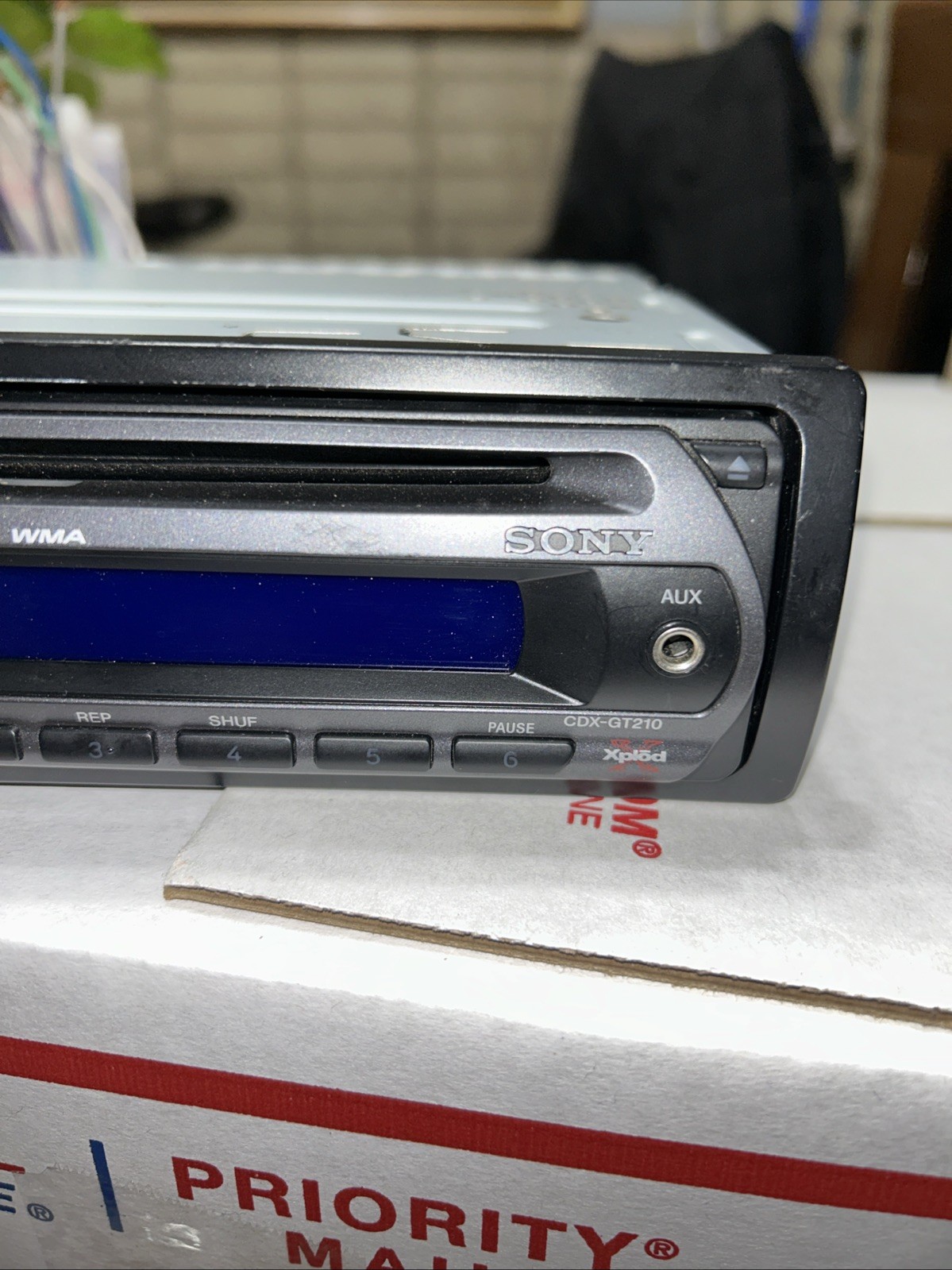 Sony Xplod CDX-GT210 Car Stereo – Front AUX Input – CD Player – Tested & Working