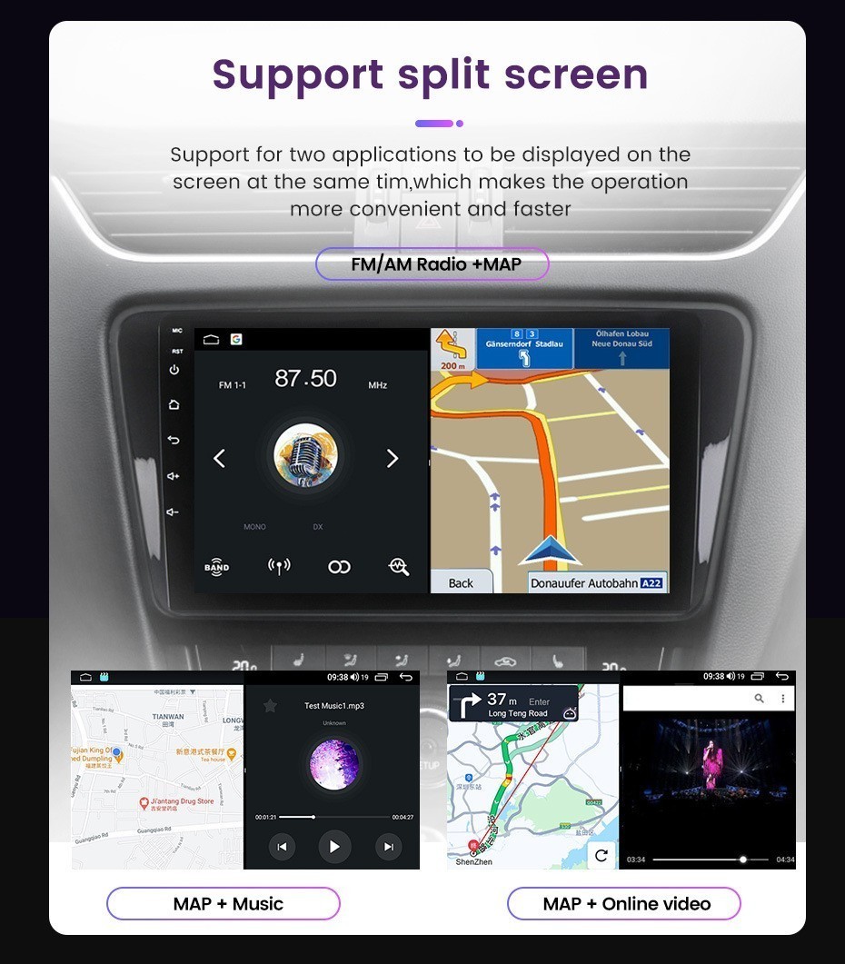8.8″ Android Car Radio Stereo For Volvo S60 2011-20 Apple Carplay GPS Navi 128G