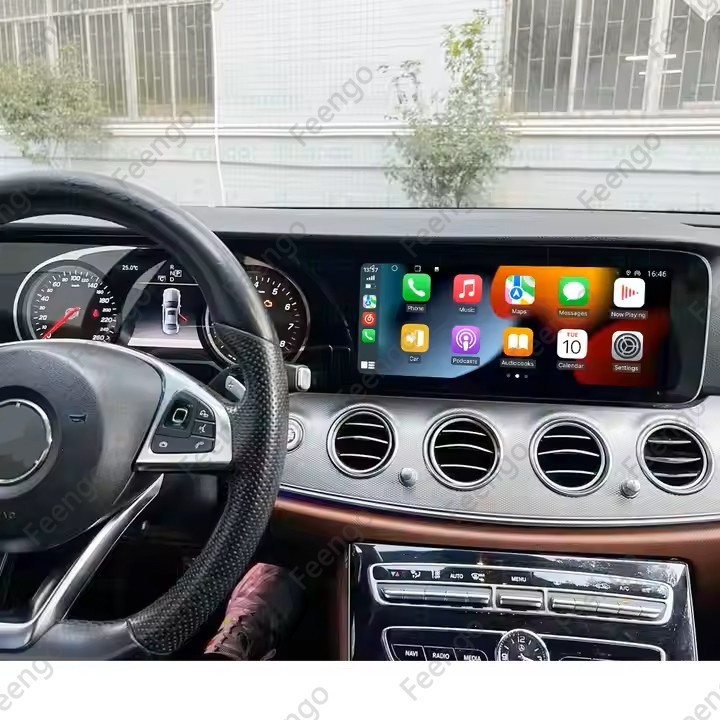 For 2016-2020 Benz E Class Android 13 Car Stereo Radio Carplay HD GPS Navigation
