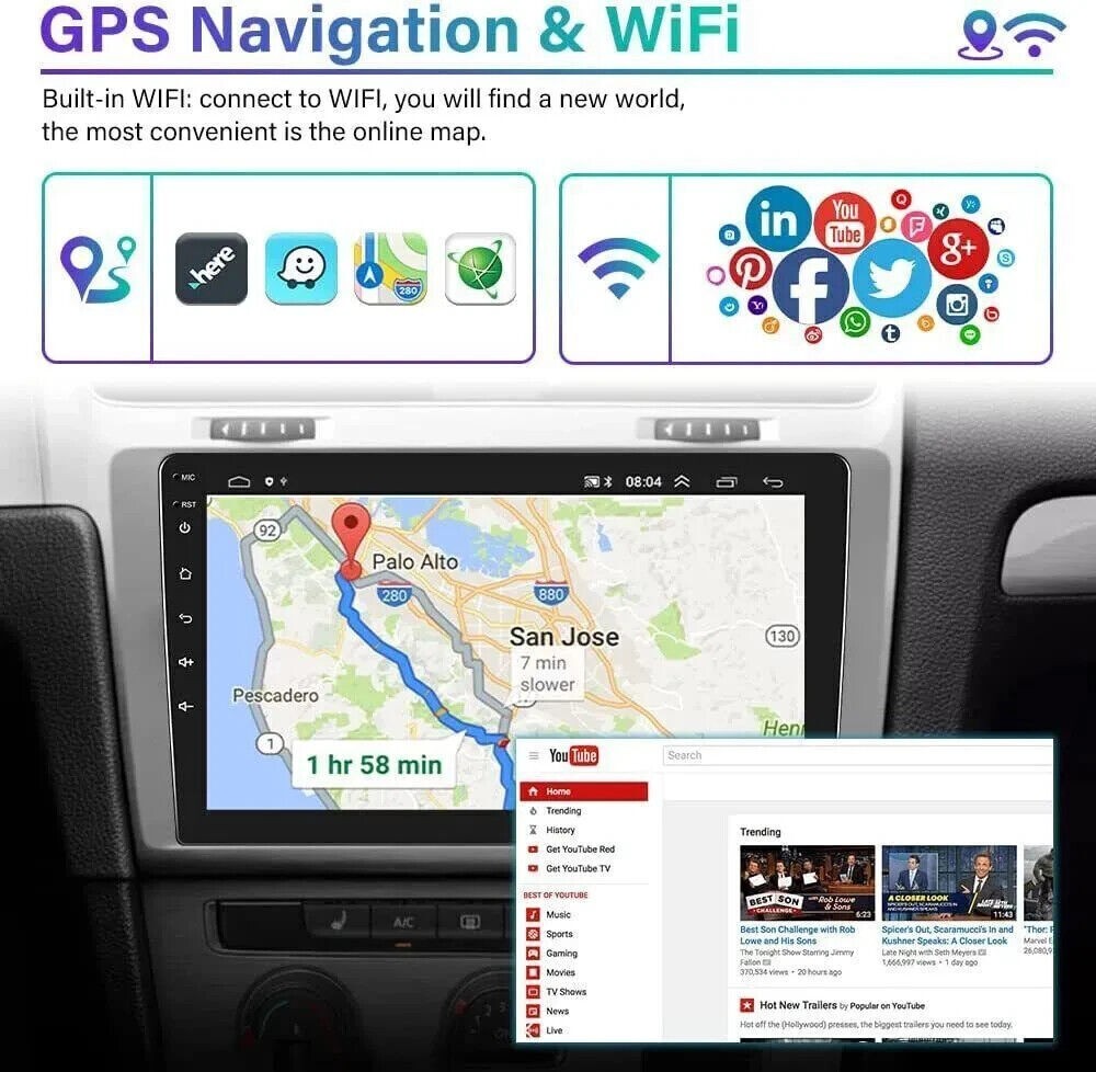 12.1″ For 2014-2021 Nissan Armada Android Car Radio Stereo BT Carplay GPS Screen