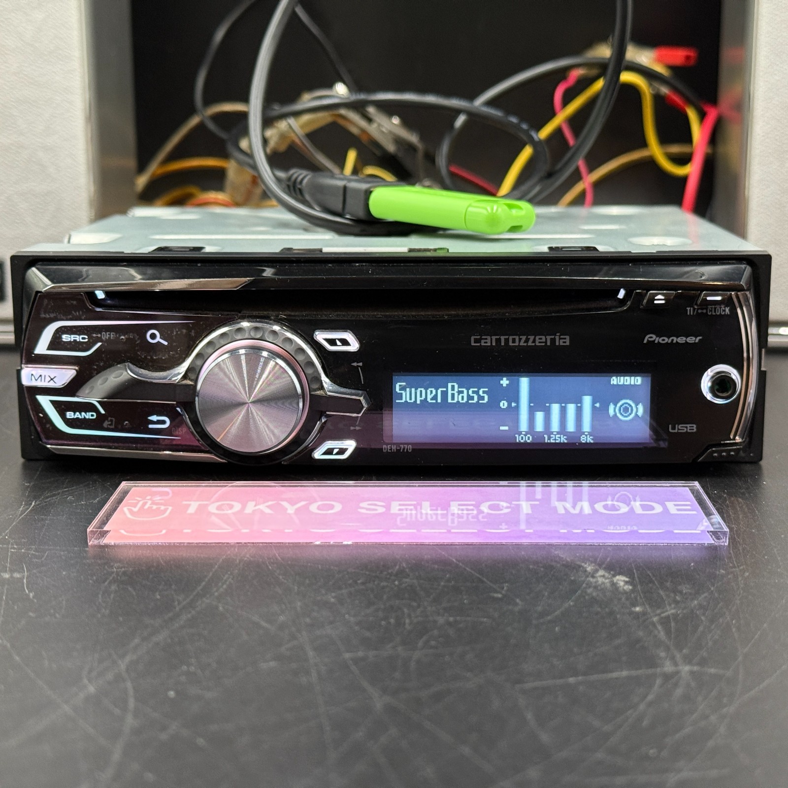 Pioneer Carrozzeria DEH-770 1DIN Car Audio CD Player Tested Working JDM In Stock