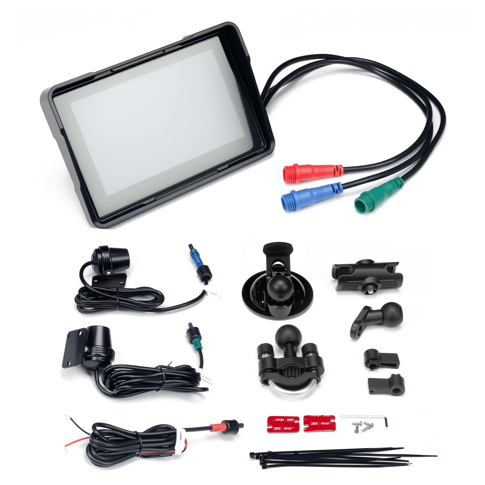 MCS-1 5″ Waterproof Wireless Navigator Motorcycle CarPlay & Android Auto Screen
