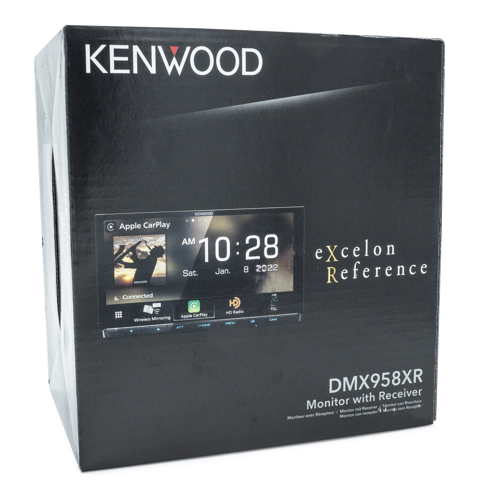 Kenwood DMX958XR, eXcelon 6.8″ Double Din Multimedia Receiver w/ Apple CarPlay