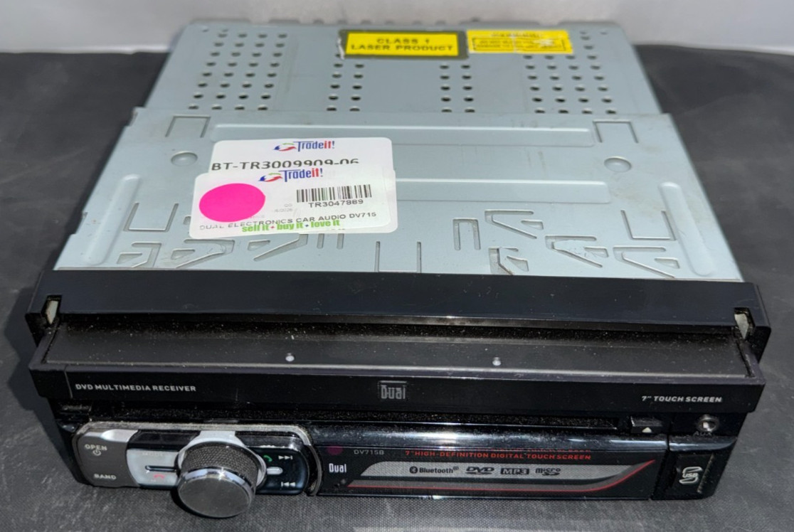 Dual In Dash Receiver DV715B (PARTS/REPAIR)