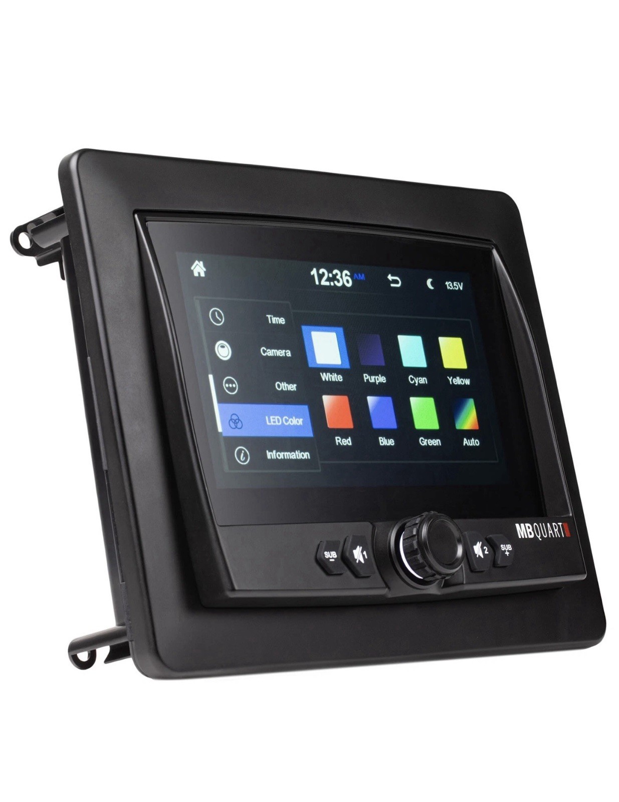 MB QUART GMR7V1 7-Inch Waterproof Touchscreen Apple®CarPlay Source Unit