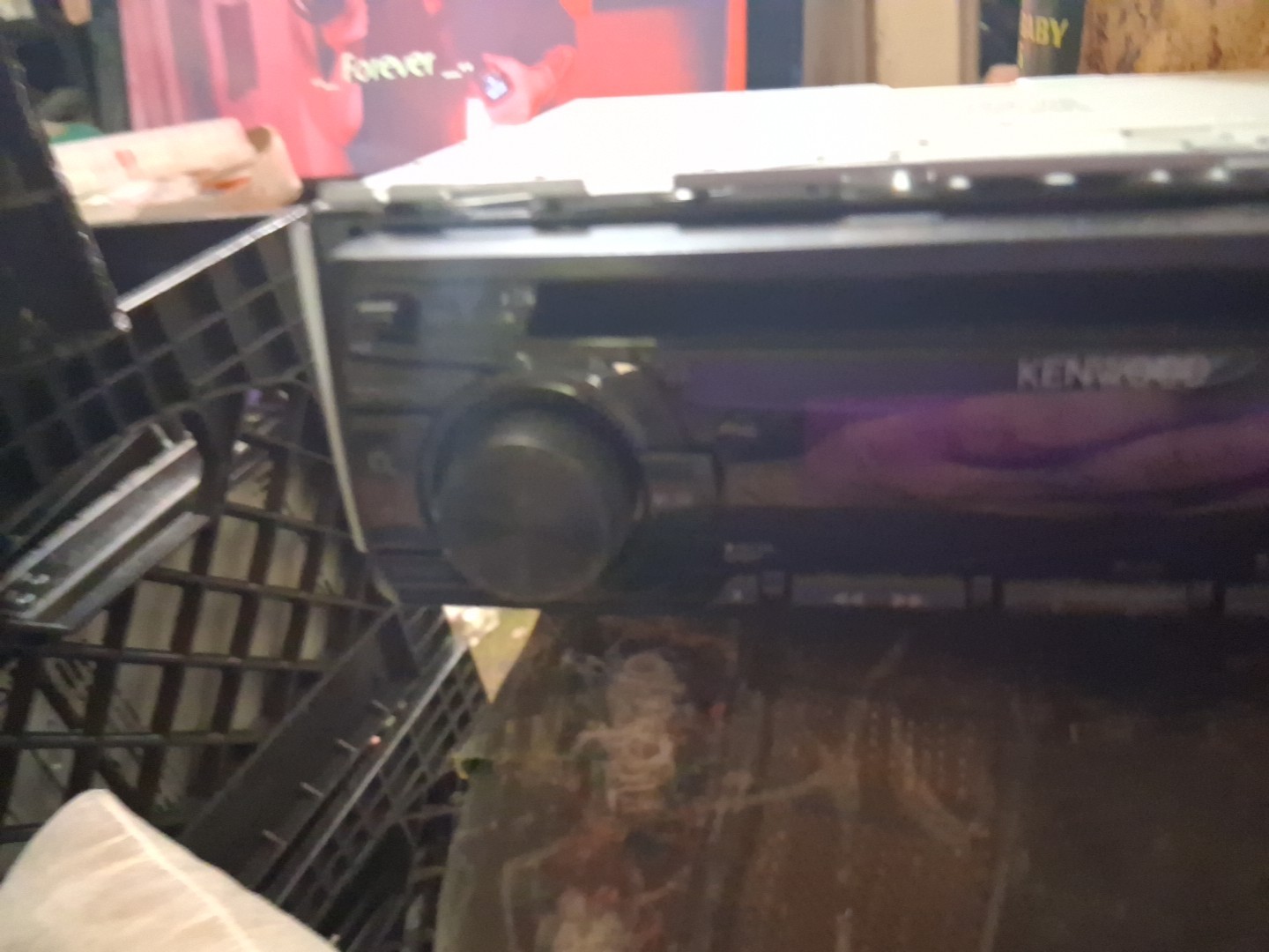 Kenwood KDC-152 CD Player/Mp3 In-Dash Receiver Parts Or Repair Untested