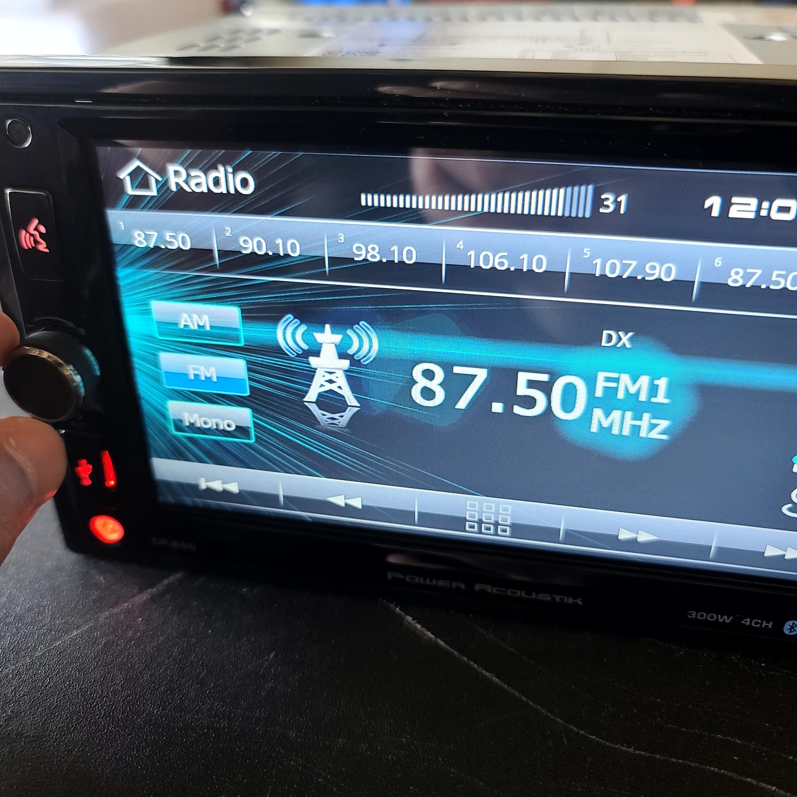 POWER ACOUSTIK CP-650 Double DIN For Parts