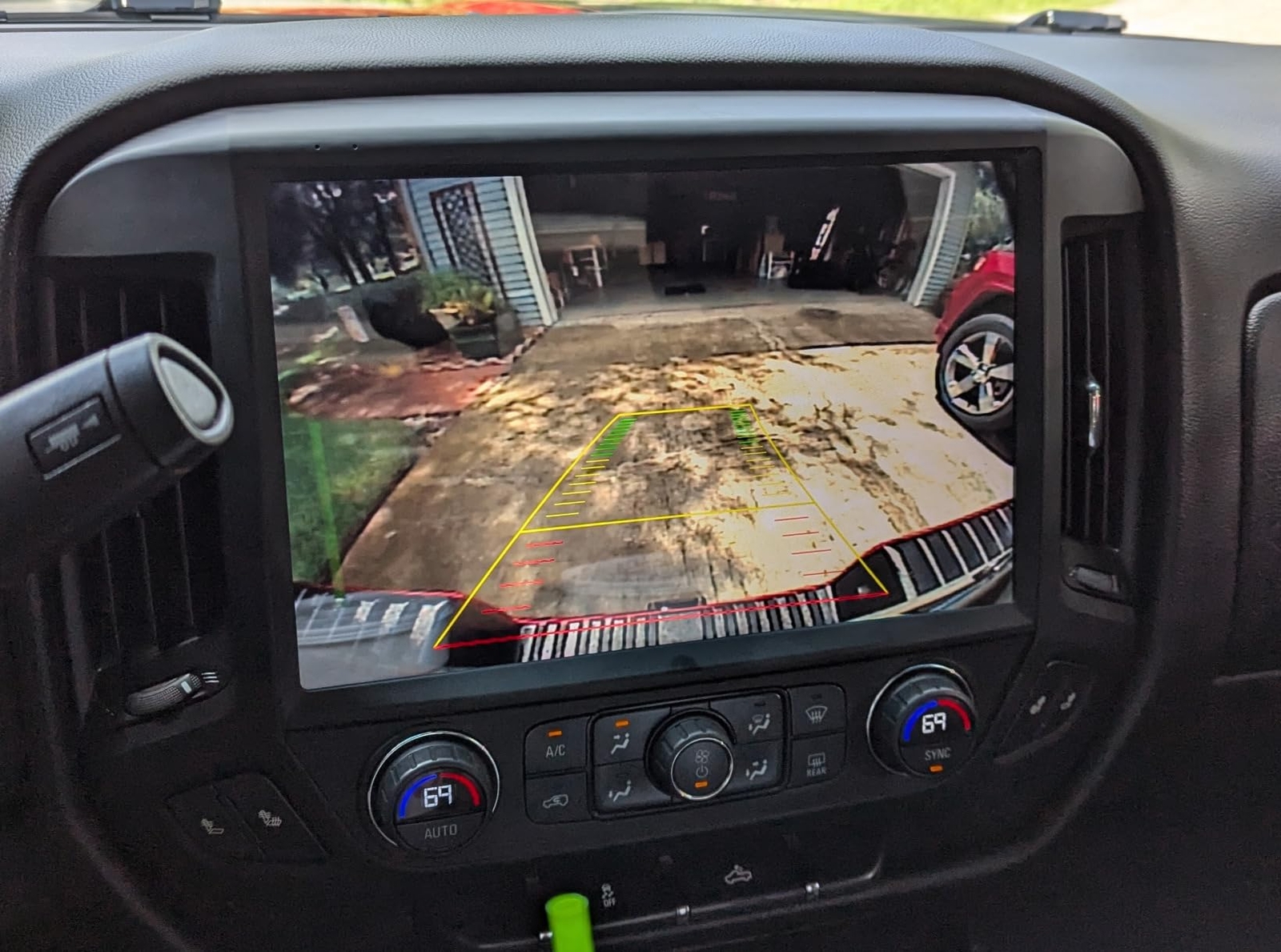Stereo Radio Mirroring with Camera For 2014-2018 Chevrolet Silverado GMC Sierra