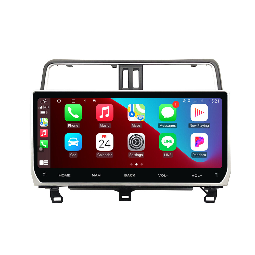 12.3″ For Toyota Prado 2018 Android Unit Stereo Radio GPS Navi Carplay BT 32G