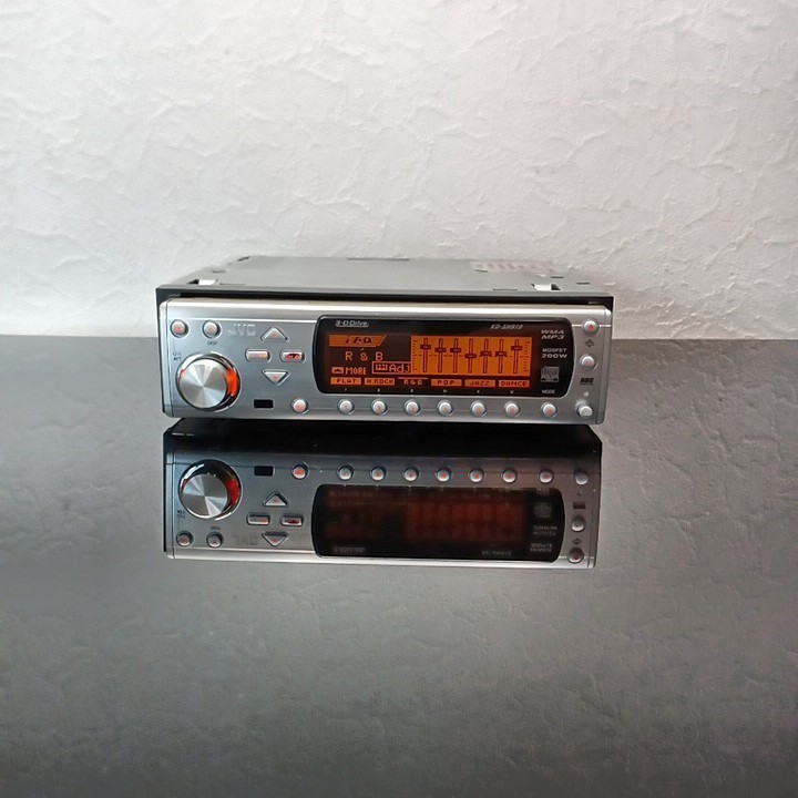 JVC KD-SH919 1DIN Car Audio CD Receiver WMA MP3 Stereo Tested Ships in 1 Day