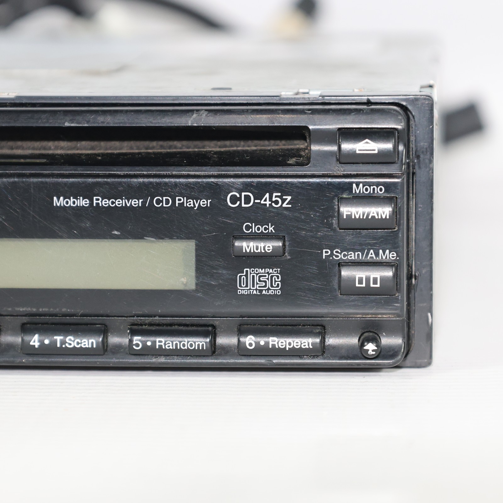 Nakamichi CD-45z Car Audio Stereo CD Radio Receiver NO HARNESS UNTESTED AS IS
