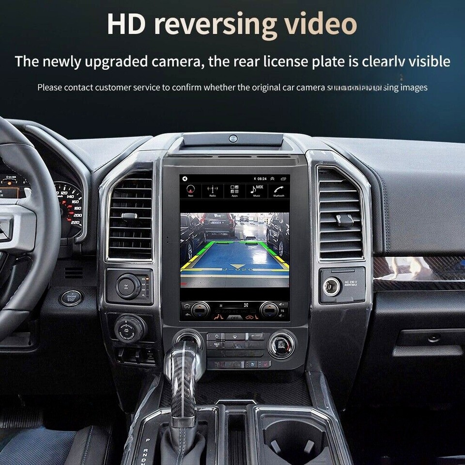 12.1″ Android Carplay Car Stereo Radio GPS Navi 2+32GB For Ford F150 2016-2021