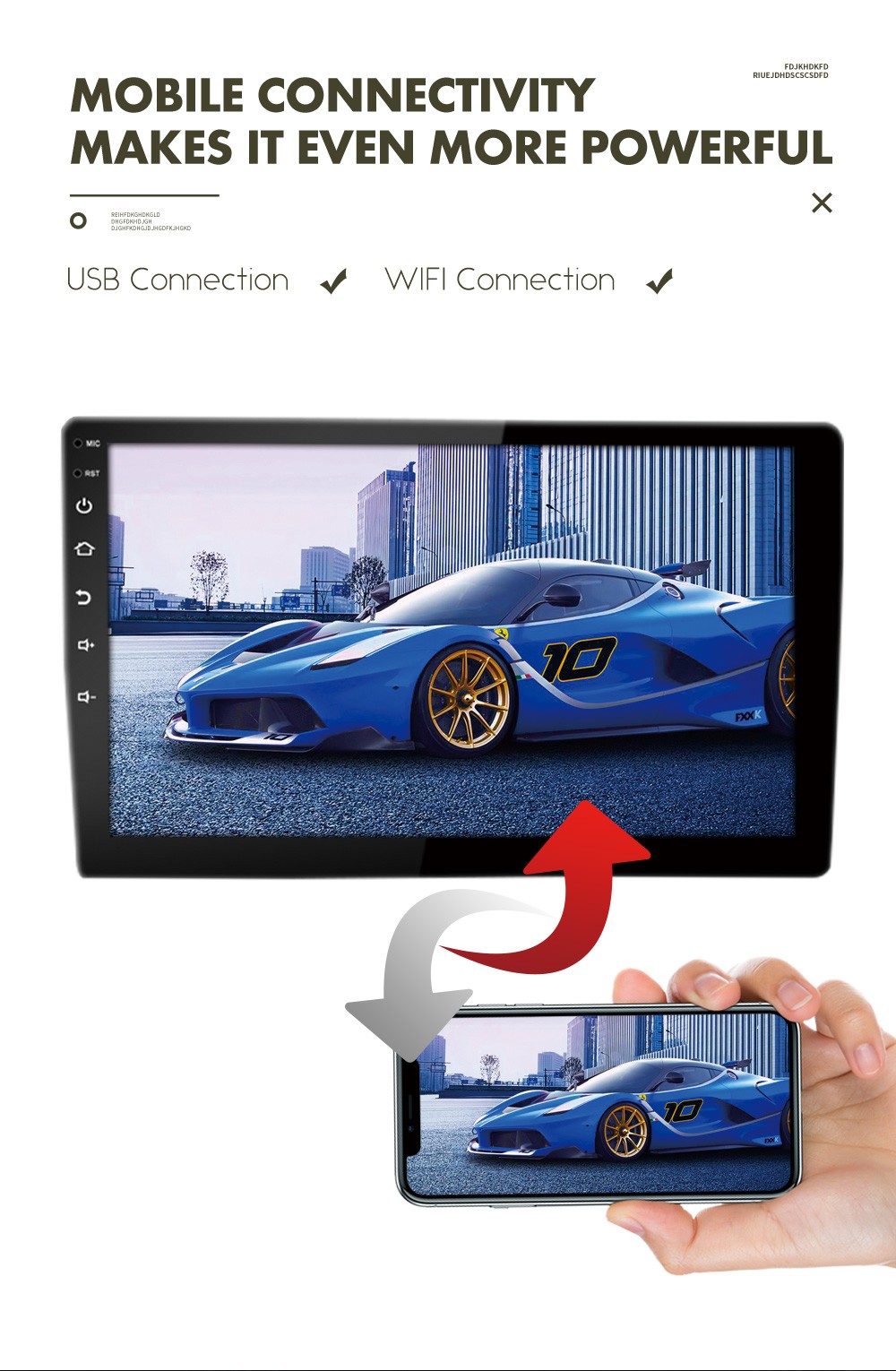 Car Radio Stereo for Honda Civic 2013-2017 2+32G 9″ CarPlay Android Auto