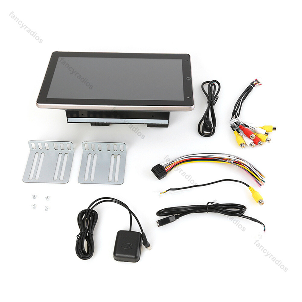 Rotatable 2 Din Android 12 Apple/Android CarPlay 10.1″ Stereo Radio Car GPS Navi
