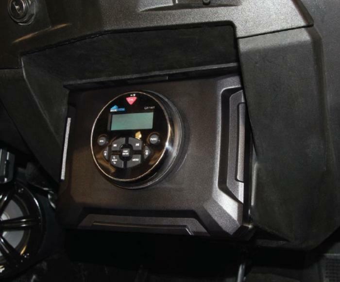 Stinger SPXRZRDASH 3 Gauge Radio Installation Dash Kit for 2014-2018 Polaris RZR