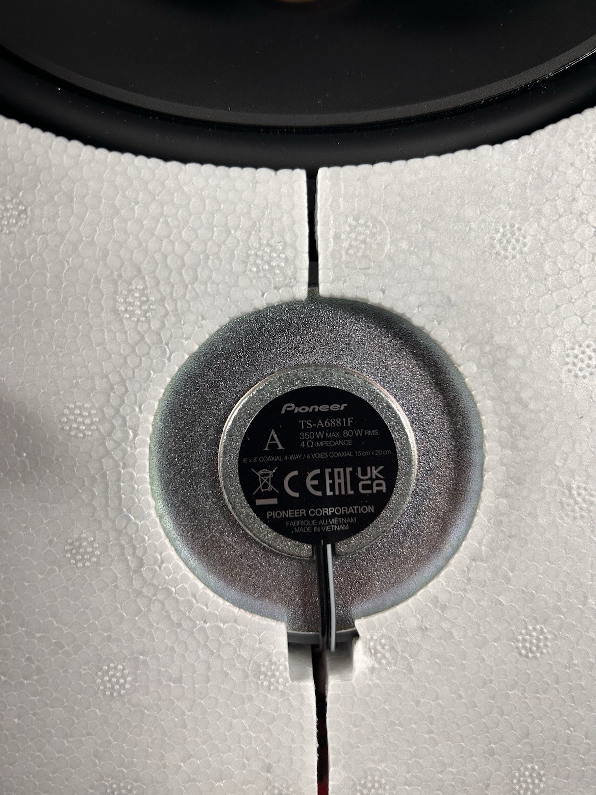 Pioneer TS-A6881F 350 Watt 6″ x 8″ 4-Way Coaxial Car Audio Speaker 6×8″ 5″ x 7″