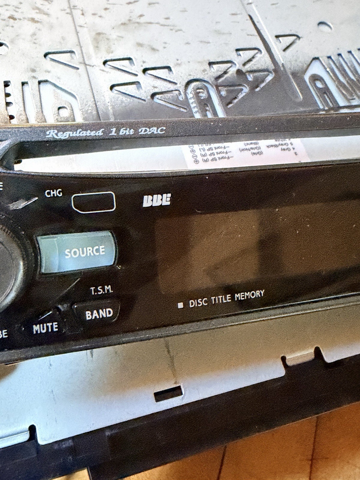 ALPINE CAR AUDIO STEREO IN DASH CD UNIT OLD SCHOOL CDA-7839 VINTAGE RARE EQ BASS