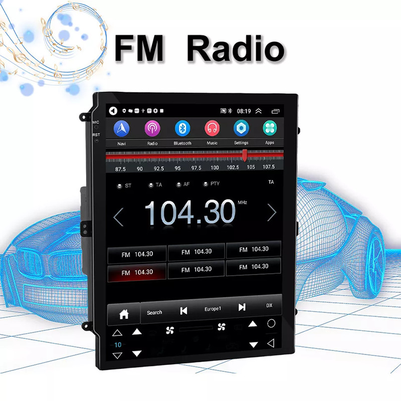 9.7″ Android 13 Car Stereo Radio Carplay GPS Screen For Cadillac ATS SRX XTS CTS