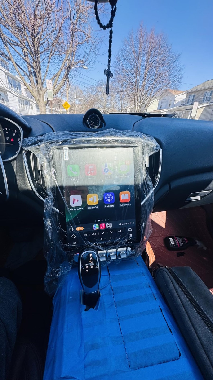 12.1″ Android Navigation Car Gps Stereo Tesla Style For Maserati Ghibli 2014~19