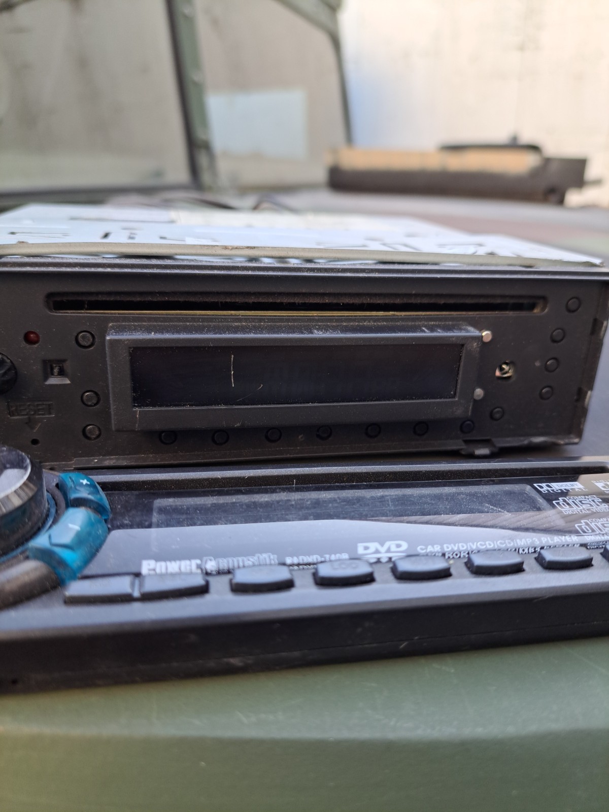 Vintage Power Acoustik PADVD-740R cassette player * as-is condition, untested