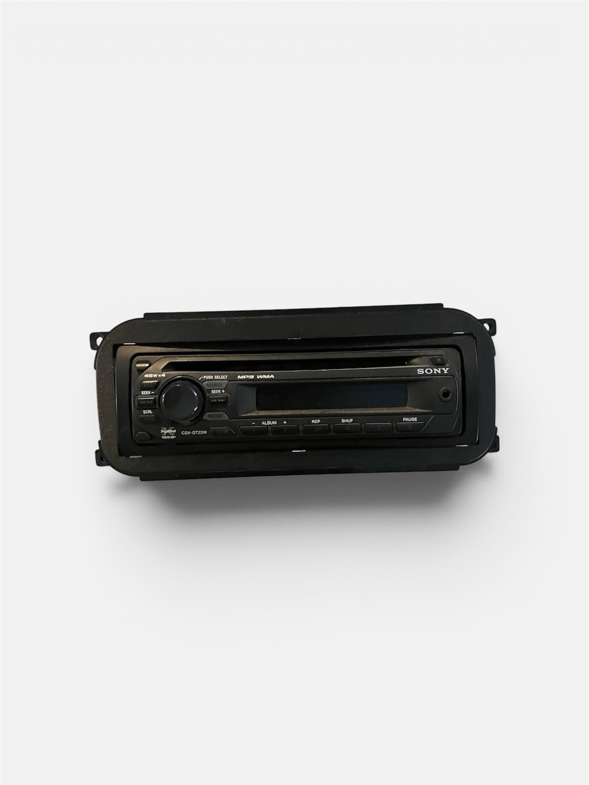 Sony CDX-GT23W Compact Disc Player Car Stereo Dash FM/AM Aux W Wiring Harness