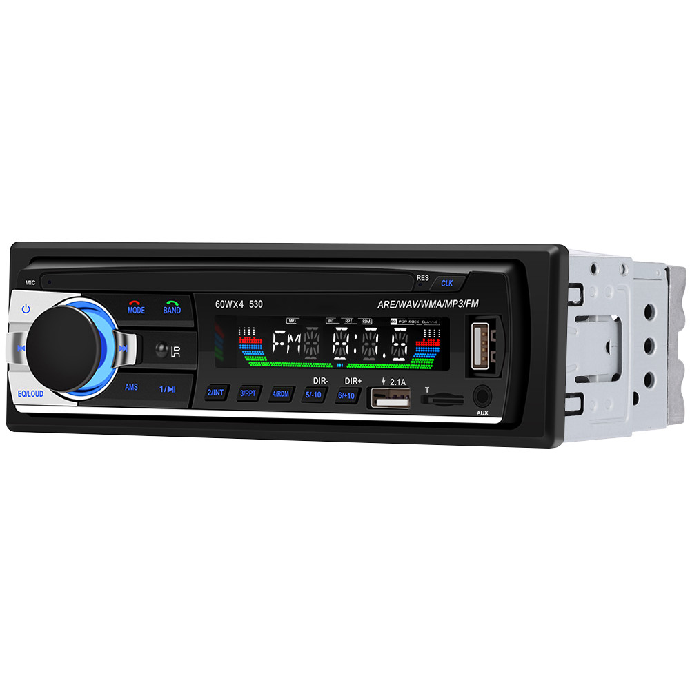 Car Stereo Audio Bluetooth In-Dash FM Aux Input Receiver SD USB MP3 Radio Player
