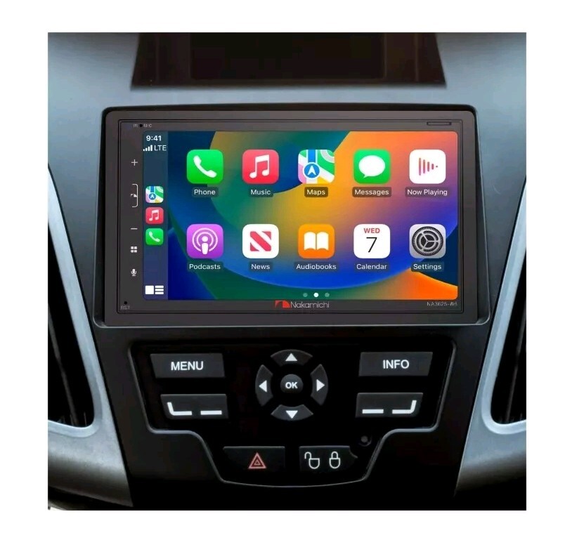 Nakamichi NA3625-W6 ; Mechless Receiver Compatible with Wireless CarPlay