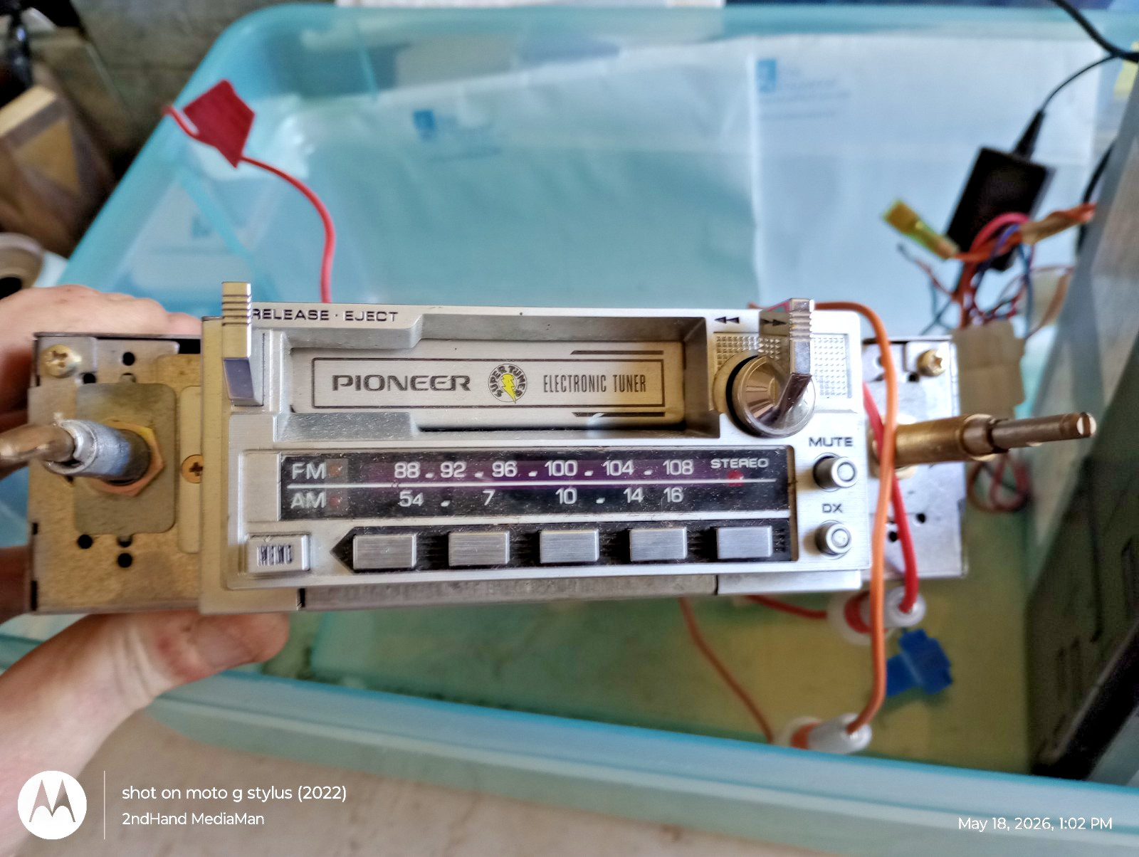 PIONEER KE 2100,FUJITSU TEN,KRACO KGE TAPE PLAYERS;MEDALLION 8 TRACK DELCO SPKRS